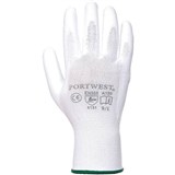 PORTWEST A120 PU PALM GLOVE WHITE S