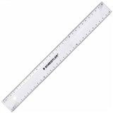 STAEDTLER 562 RULER METRIC 300MM CLEAR
