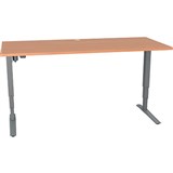 CONSET 50143 ELECTRIC HEIGHT ADJUSTABLE DESK 1500 X 800MM BEECHSILVER