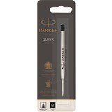 PARKER QUINK BALLPOINT PEN REFILL 14MM BLACK