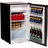 NERO BAR FRIDGE AND FREEZER 125 LITRE 490 X 560 X 850MM STAINLESS STEEL