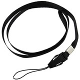 MULTIMEDIA USB STICK LANYARD 400MM BLACK