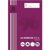 OLYMPIC EY39 EXERCISE BOOK YEAR 34 12MM RULED 55GSM 96 PAGE A4
