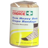 FIRST AIDERS CHOICE HEAVY CREPE BANDAGE 50MM
