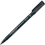 STAEDTLER 314 LUMOCOLOR PERMANENT MARKER CHISEL 25MM BLACK