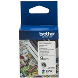 BROTHER CZ1001 LABEL ROLL 9MM X 5M WHITE