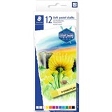 STAEDTLER 2430 DESIGN JOURNEY SOFT PASTELS CHALK ASSORTED PACK 12