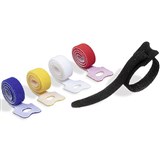 DURABLE CAVOLINE SELF GRIP CABLE MANAGEMENT TIE 200 X 10MM ASSORTED PACK 5