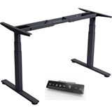 INFINITY 3S2M ELECTRIC HEIGHT ADJUSTABLE DESK 2 MOTOR BLACK FRAME ONLY