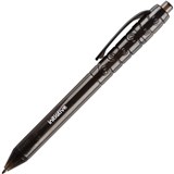 INITIATIVE ECOWISE RECYCLED RETRACTABLE BALLPOINT PEN 10MM BLACK BOX 12
