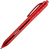 INITIATIVE ECOWISE RECYCLED RETRACTABLE BALLPOINT PEN 10MM RED BOX 12