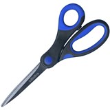 INITIATIVE SOFT GRIP SCISSORS 185MM BLACKBLUE