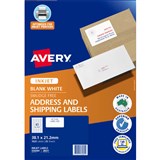 AVERY 936084 J8651 ADDRESS LABELS INKJET 65UP WHITE PACK 25