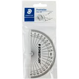 STAEDTLER 568 PROTRACTOR 180 DEGREES 100MM CLEAR