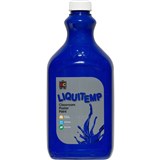 EDUCATIONAL COLOURS LIQUITEMP POSTER PAINT 2 LITRE BRILLIANT BLUE