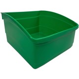 VISIONCHART EDUCATION BOOK TUB PLASTIC LARGE GREEN