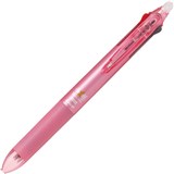 PILOT FRIXION 3IN1 RETRACTABLE ERASABLE GEL INK PEN 05MM SOFT PINK BARREL
