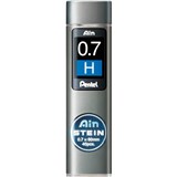 PENTEL C277 AIN STEIN MECHANICAL PENCIL LEAD REFILL 07MM H GREY TUBE 40