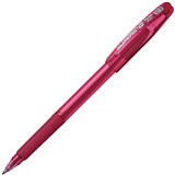 PENTEL BK401 SUPERB G BALLPOINT PEN 07MM PINK BOX 12
