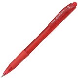 PENTEL BX417 IFEELIT RETRACTABLE BALLPOINT PEN 07MM RED BOX 12