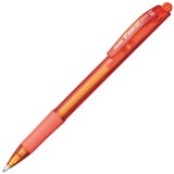 PENTEL BX420 IFEELIT RETRACTABLE BALLPOINT PEN 10MM ORANGE BOX 12