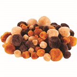 ZART POM POMS EARTH TONES 55G