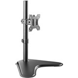 BRATECK FREESTANDING SINGLE MONITOR STAND BLACK