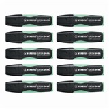 STABILO GREEN BOSS PASTEL HIGHLIGHTER HINT OF MINT BOX 10