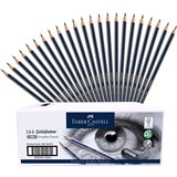 FABERCASTELL GOLDFABER GRAPHITE PENCILS 2B BOX 144