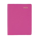 COLLINS BELMONT COLOURS POCKET 337PV50 DIARY WITH PENCIL WEEK TO VIEW A7 PINK
