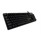 LOGITECH G512 MECHANICAL GAMING KEYBOARD CARBON LIGHTSYNC BLACK WITH BROWN SWITCHES