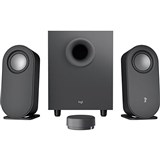 LOGITECH Z407 COMPUTER SPEAKERS WITH SUBWOOFER AND WIRELESS CONTROL GRAPHITE