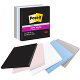 POSTIT 6545SSNE SUPER STICKY NOTES 76 X 76MM SIMPLY SERENE PACK 5