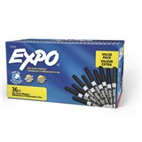 EXPO DRY ERASE MARKER FINE BLACK BOX 36