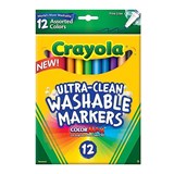 CRAYOLA ULTRA FINE POINT MARKERS ASSORTED PACK OF 12
