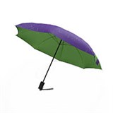 JUMBLE AND CO UPS AND DOWNS UMBRELLA AUTOMATIC GREEN