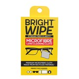 BRIGHTWIPE MICROFIBRE LENS CLEANING CLOTH