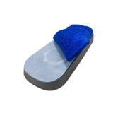 VISIONCHART VA806 REPLACEABLE FABRIC ERASER PAD 125 X 45MM BLUE PACK 5