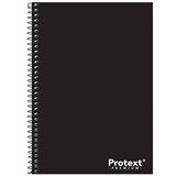 PROTEXT PREMIUM SPIRAL NOTEBOOK PP COVER 200 PAGES A5 BLACK
