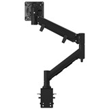 ATDEC FORTIS HEAVY DUTY DYNAMIC MONITOR ARM  DESK CLAMP FOR UP TO 49 INCH DISPLAYS BLACK
