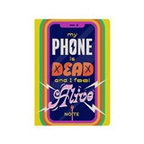 COLLINS INSPIRATIONAL TYPE RECYCLED NOTEBOOK A5 YELLOW