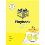 SPIRAX 223 PLAYBOOK 10MM 64 PAGES 335 X 240MM