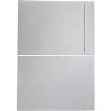CANDIDA DL ENVELOPES SECRETIVE WALLET PLAIN FACE SELF SEAL WHITE BOX 500