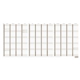 UPWARD CALENDAR YEAR PAPER PLANNER 557 X 297MM