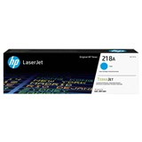 HP 218A ORIGINAL LASERJET TONER CARTRIDGE CYAN
