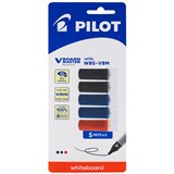 PILOT BEGREEN V BOARD MASTER WHITEBOARD MARKER REFILL ASSORTED PACK 5