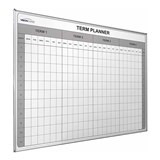 VISIONCHART WHITEBOARD SCHOOL PLANNER 4 TERMS 1540 X 1200MM