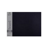QUILL SURFACE BOARD 210GSM A3 BLACK PACK 5