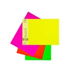 QUILL COLOURED BOARD 230GSM A3 FLUORO ASSORTED PACK 15