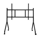IQBOARD FIXED HEIGHT MOBILE STAND 98INCHES BLACK